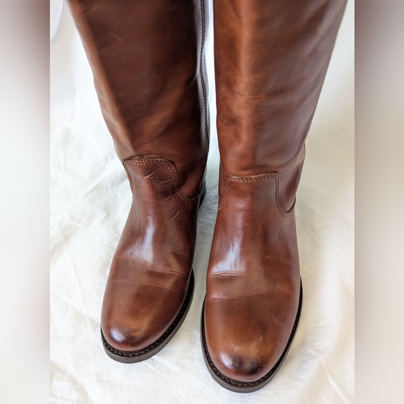Frye Gorgeous Leather Tall Boots - Picture 4 of 14